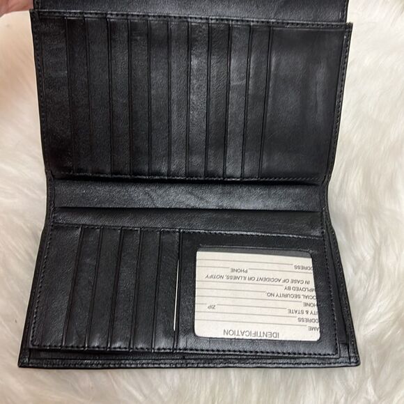 Audi Black Leather Wallet D6 - Picture 4 of 6